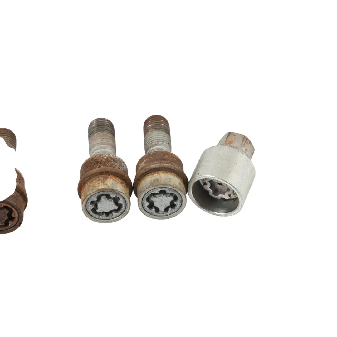 Audi Q3 8U Q7 4M Q8 Mk1 Wheel Locking Screws Nut Bolt Key Set Kit - SKU 8R0698139-1 - Part number 8R0698139