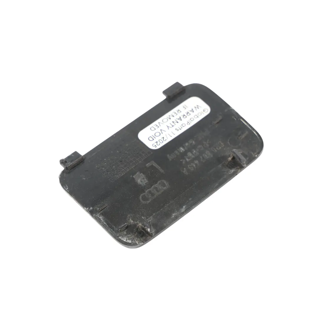 Audi Q5 8R Parachoques Trasero Gancho Remolque Izquierda Mythical Negro - Y9T - SKU 8R0807449A-MYB - Número de pieza 8R0807449A