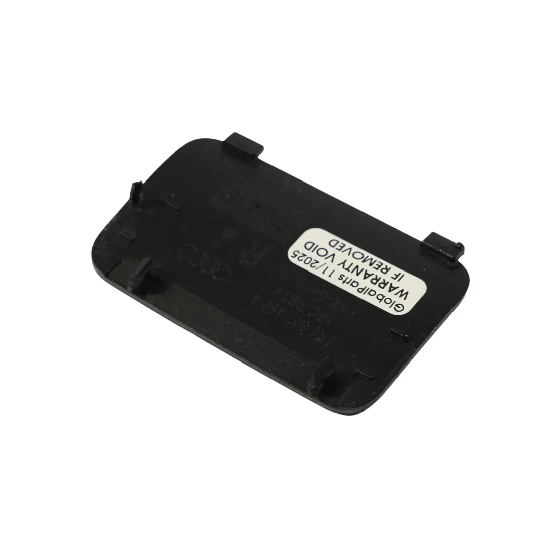 Abschlepphaken Abdeckung Hinten Rechts Mythisch Schwarz - Y9T für Audi Q5 8R mit Teilenummer 8R0807450A Audi Q5 8R Abschlepphaken Abdeckung Hinten Rechts Mythisch Schwarz - Y9T - SKU 8R0807450A-MYB - Teilenummer 8R0807450A