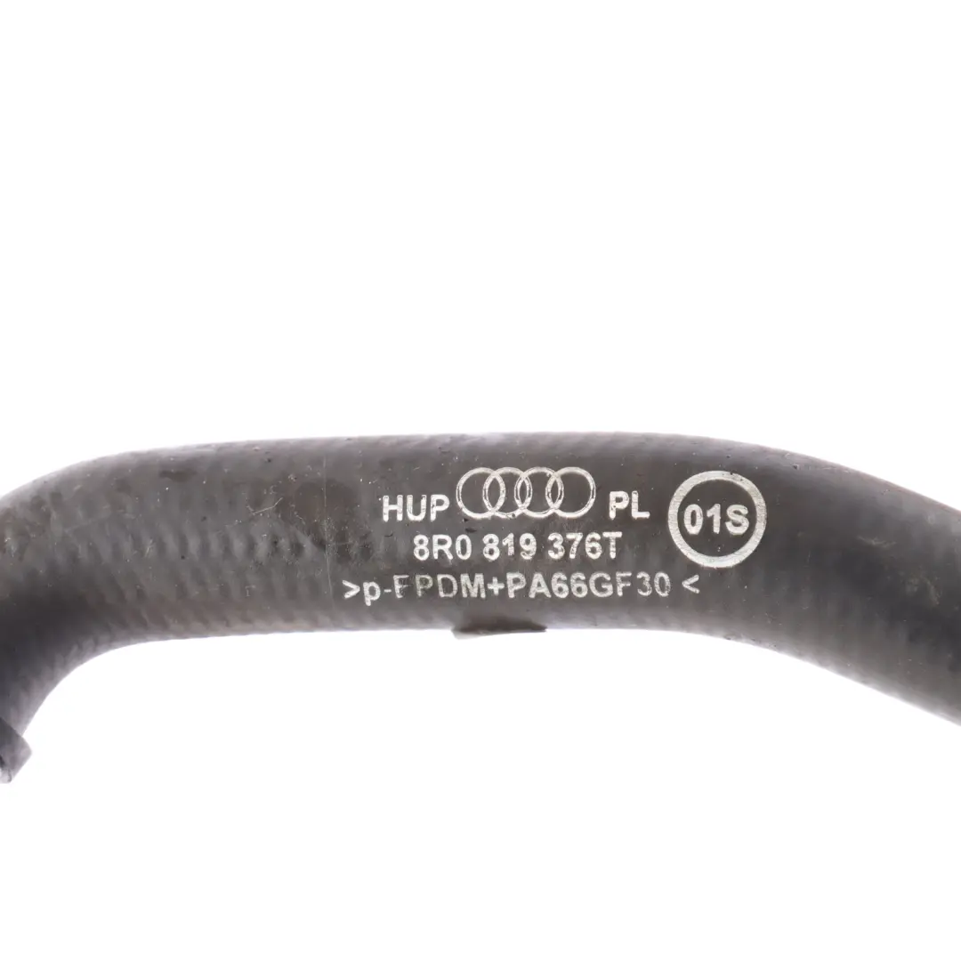 Porsche Macan 95B Water Coolant Pipe Hose Cooling Line - SKU 8R0819376T - Part number 8R0819376T