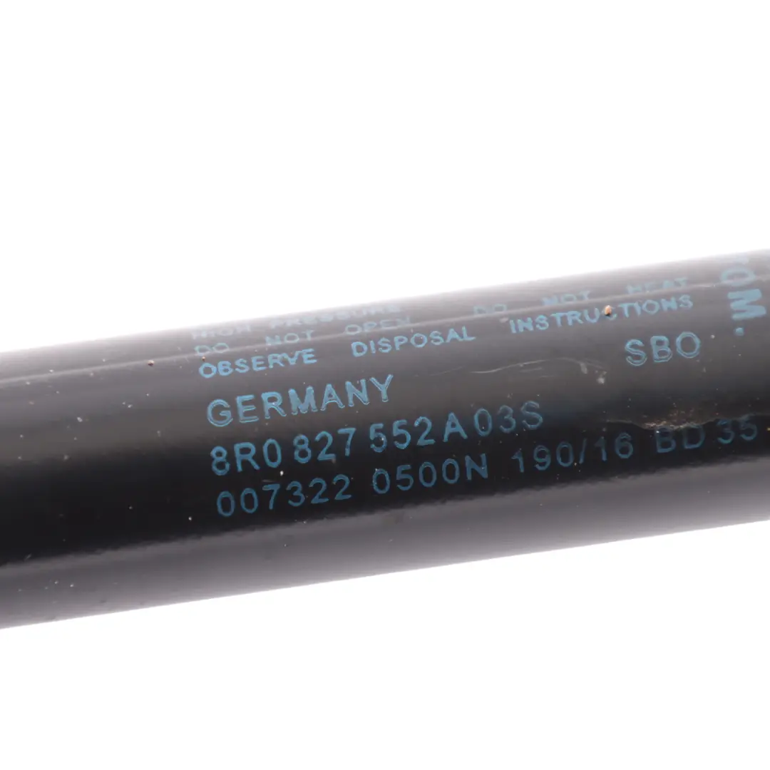 Audi Q5 8R Rear Tailgate Gas Strut Lift Trunk Left Right N/O/S - SKU 8R0827552A - Part number 8R0827552A