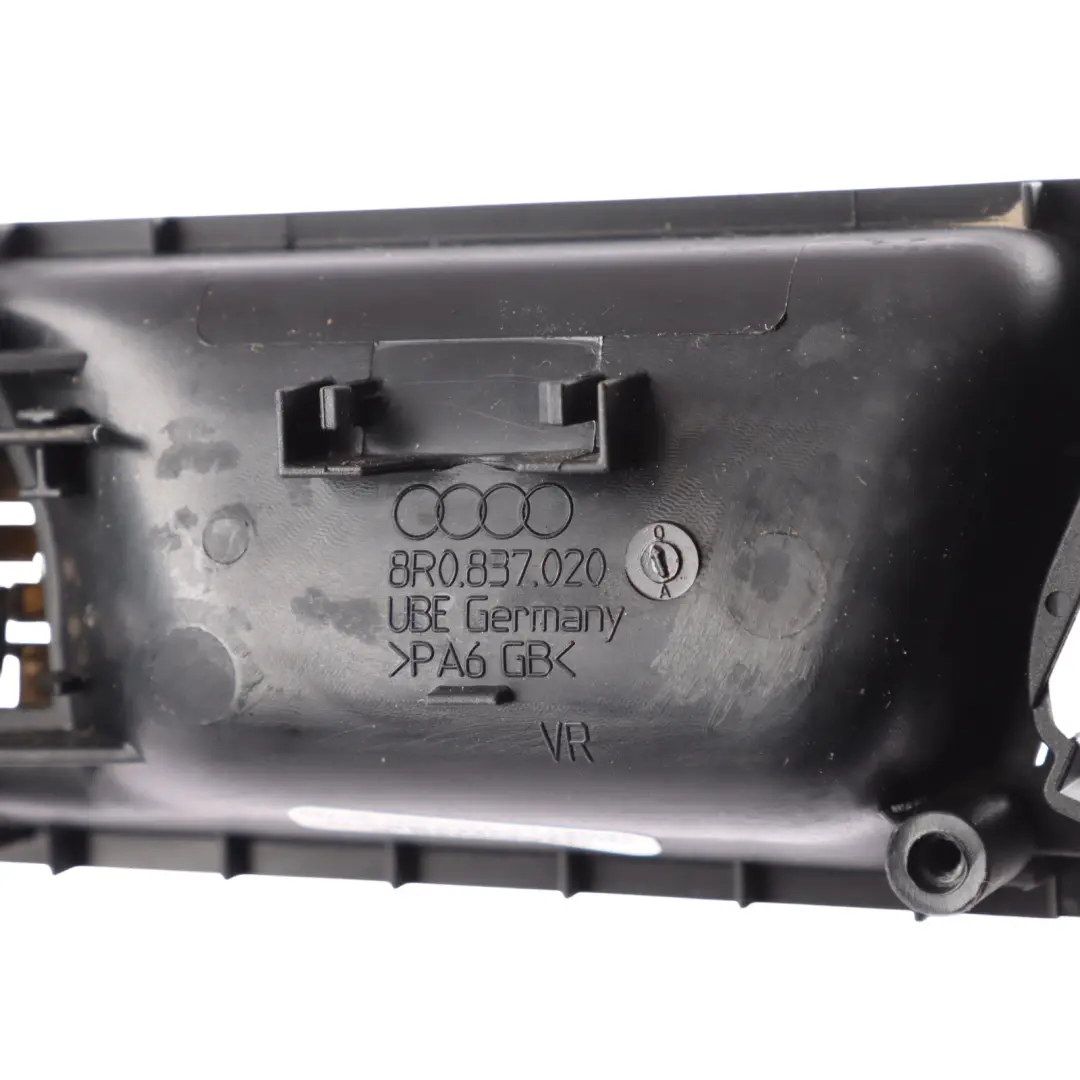 Audi Q5 8R Front Door Opening Handle Grab Interior Trim Right O/S 8R0837020Q - SKU 8R0837020A - Part number 8R0837020A