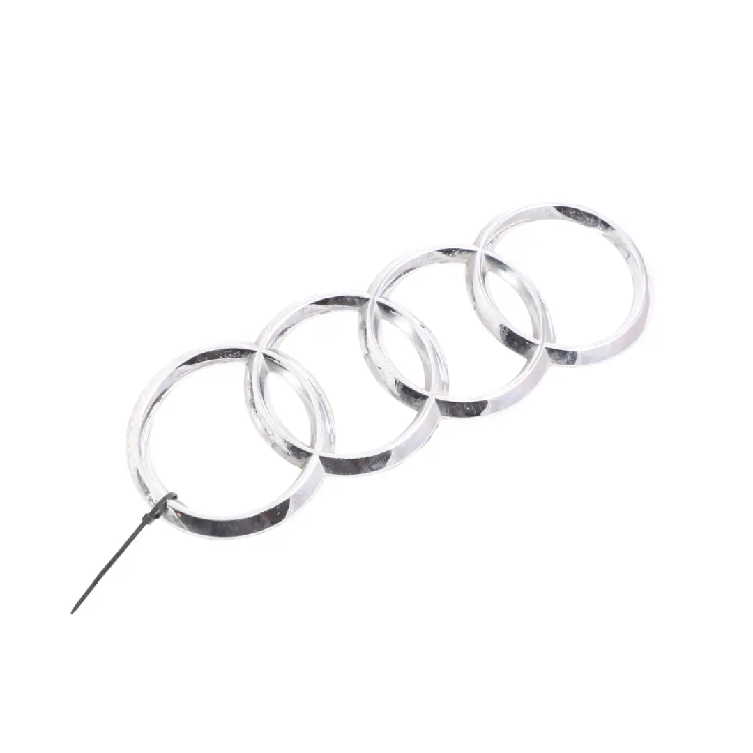 Audi Q5 8R Front Bumper Logo Emblem Mark Badge Chrome - SKU 8R0853605 - Part number 8R0853605