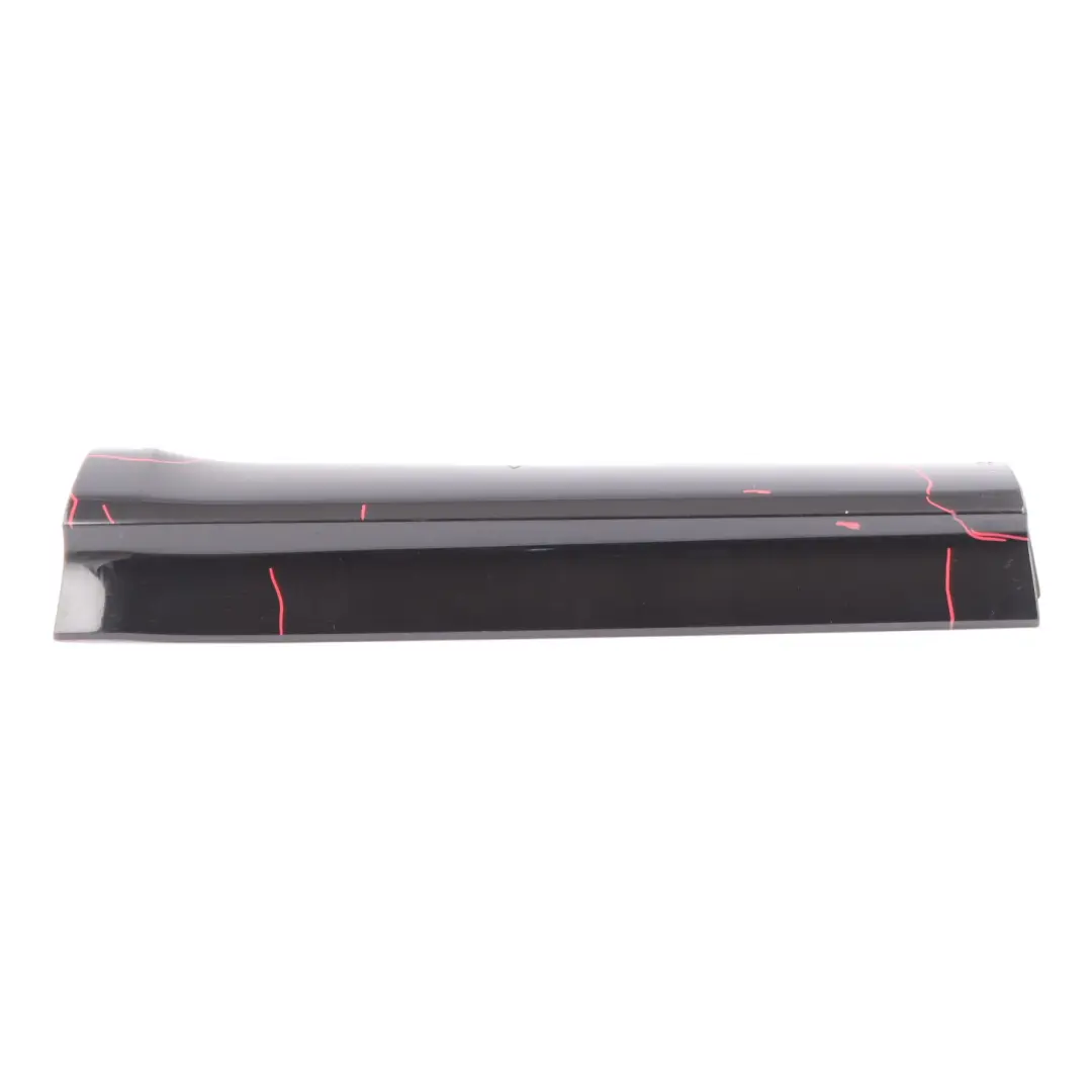 Audi Q5 8R Rear Door Trim Lower Strip Cover Left N/S Mythical Black Metallic Y9T - SKU 8R0853969B-MYB - Part number 8R0853969B