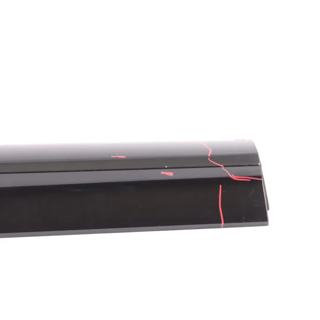 Audi Q5 8R Rear Door Trim Lower Strip Cover Left N/S Mythical Black Metallic Y9T - SKU 8R0853969B-MYB - Part number 8R0853969B