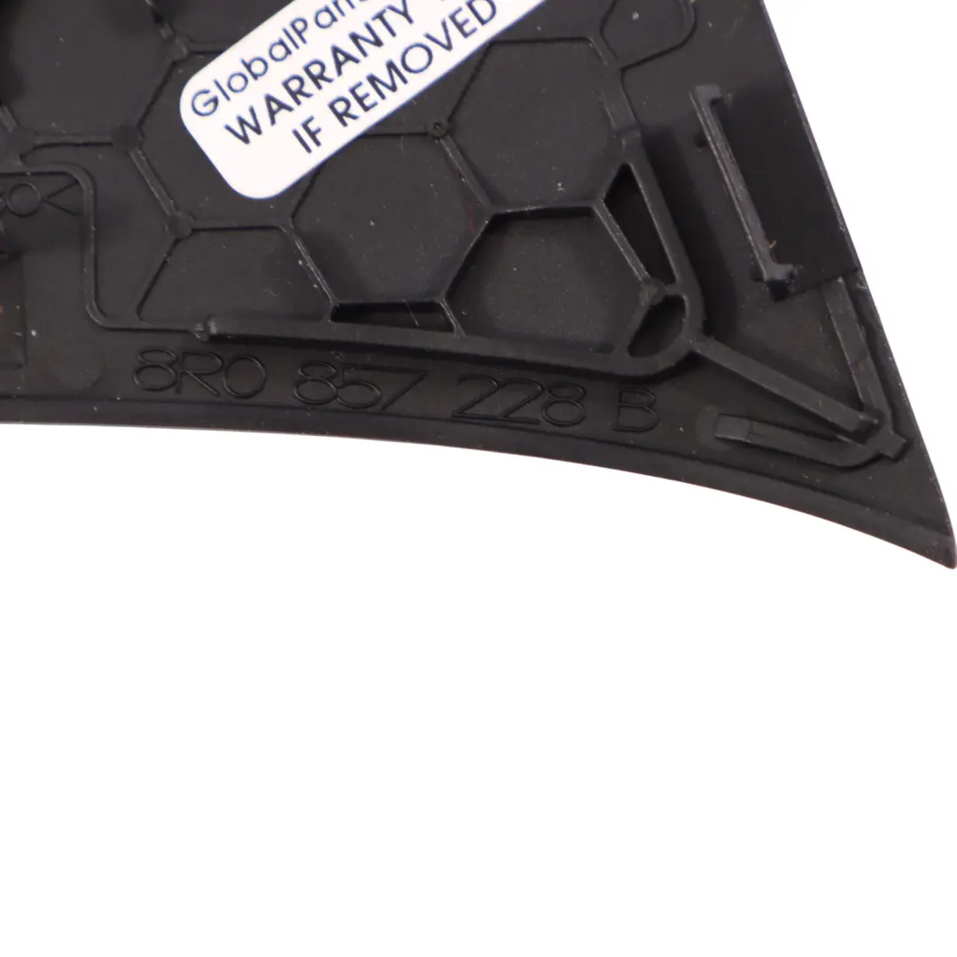 Osłona Zaślepka Głośnika Drzwi Prawy Przód Przedni do Audi Q5 8R o numerze 8R0857228B Audi Q5 8R Osłona Zaślepka Głośnika Drzwi Prawy Przód Przedni - SKU 8R0857228B - Numer Części 8R0857228B