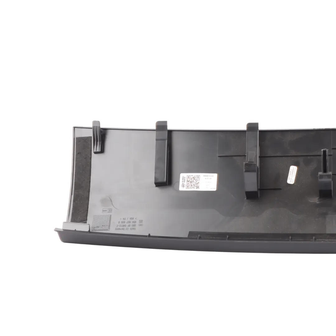 Roof Rear Middle Moulding Trim Panel Covering Strip Black to Audi Q5 8R with Part number 8R0867839B Audi Q5 8R Roof Rear Middle Moulding Trim Panel Covering Strip Black - SKU 8R0867839B - Part number 8R0867839B