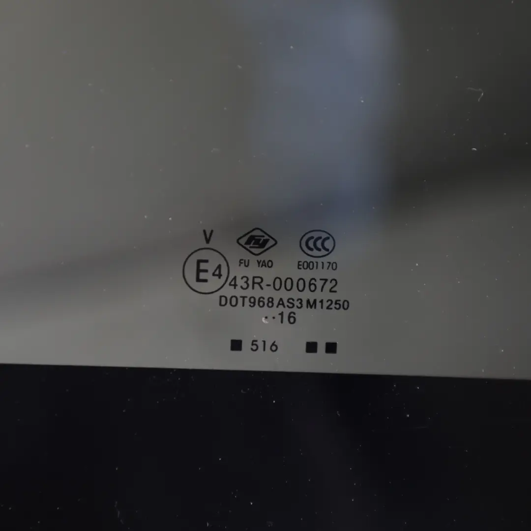 Audi Q5 8R Panoramic Roof Sunroof Front Glass Glazing Panel AS3 - SKU 8R0877055B - Part number 8R0877055B