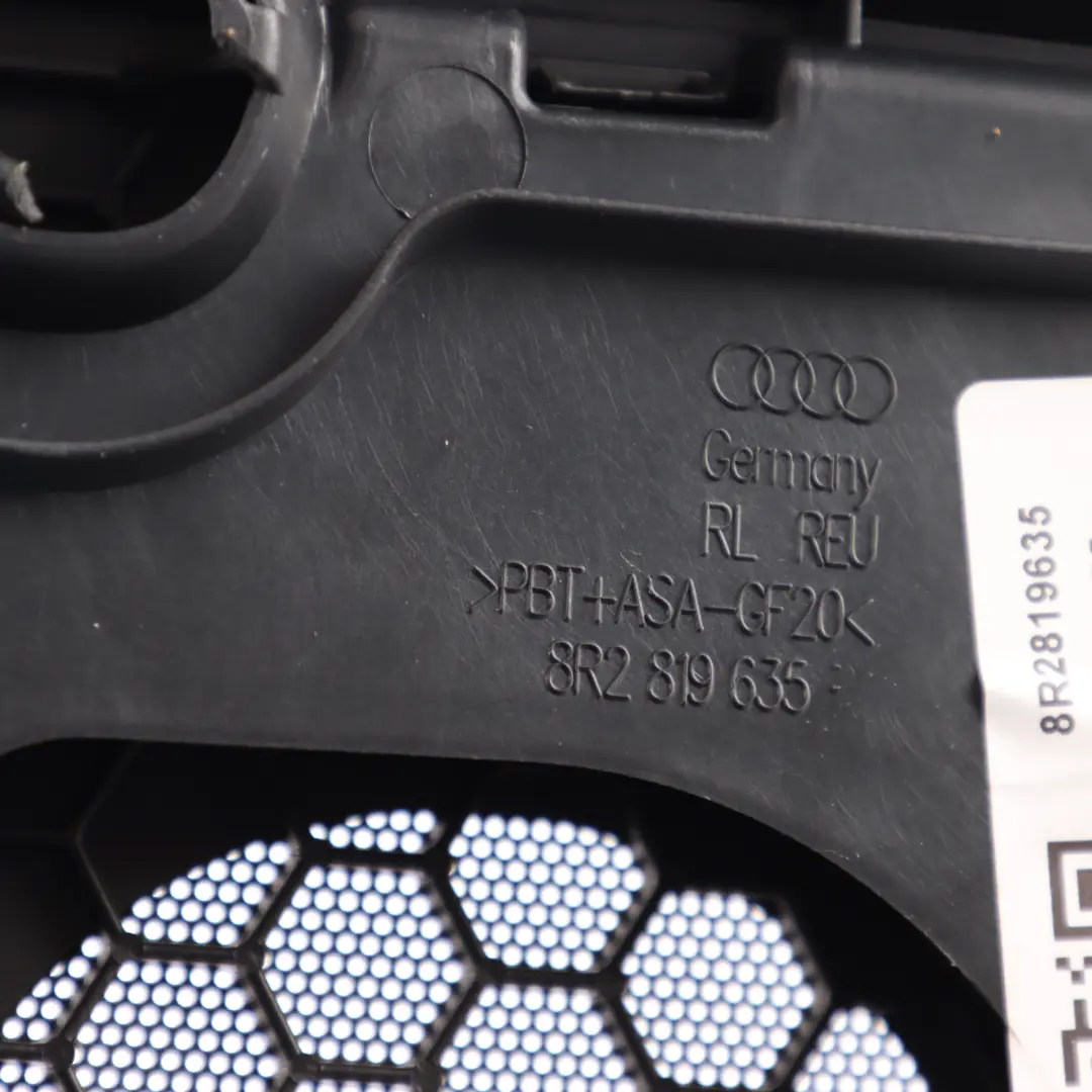 Audi Q5 8R Front Dashboard Speaker Cover Trim Blende Center Air Vent - SKU RHD-8R2819635 - Part number 8R2819635