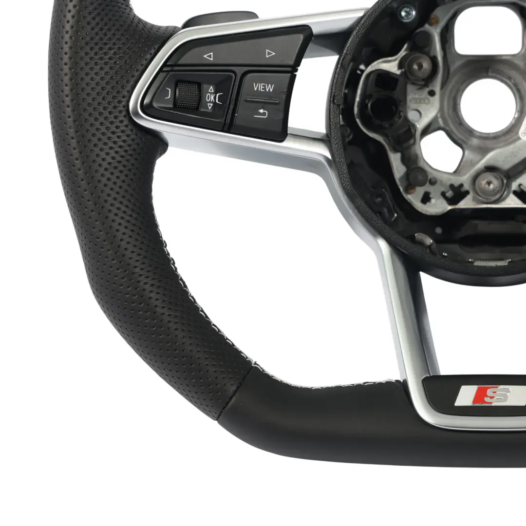 8S S-Line Volant NEUF Cuir Noir Fond Plat pour Audi TT TTS à propos du numéro de pièce 8S0419091AG Audi TT TTS 8S S-Line Volant NEUF Cuir Noir Fond Plat - SKU 8S0419091AG-1 - Numéro de pièce 8S0419091AG