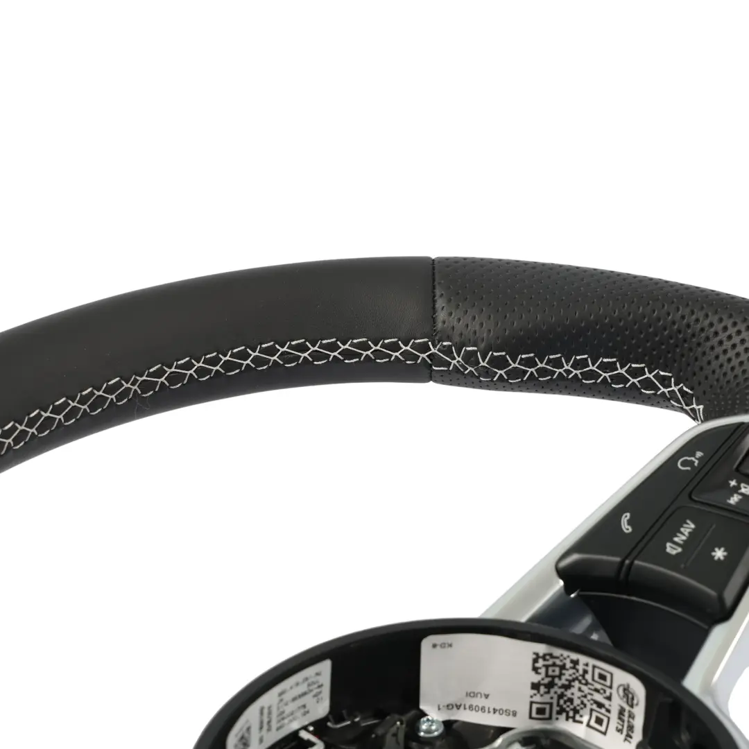 8S S-Line Volante NUOVO In Pelle Nera Fondo Piatto per Audi TT TTS con numero di parte 8S0419091AG Audi TT TTS 8S S-Line Volante NUOVO In Pelle Nera Fondo Piatto - SKU 8S0419091AG-1 - Numero di parte 8S0419091AG