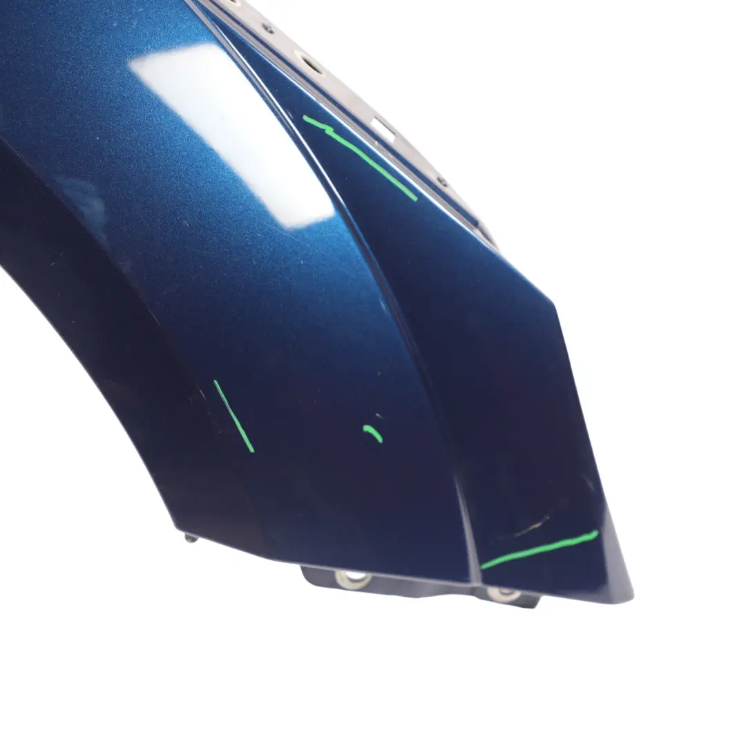 Side Panel Front Right O/S Wing Fender Cover Scuba Blue Metallic X5Q to Audi TT FV with Part number 8S0821022 Audi TT FV Side Panel Front Right O/S Wing Fender Cover Scuba Blue Metallic X5Q - SKU 8S0821022-SCB - Part number 8S0821022