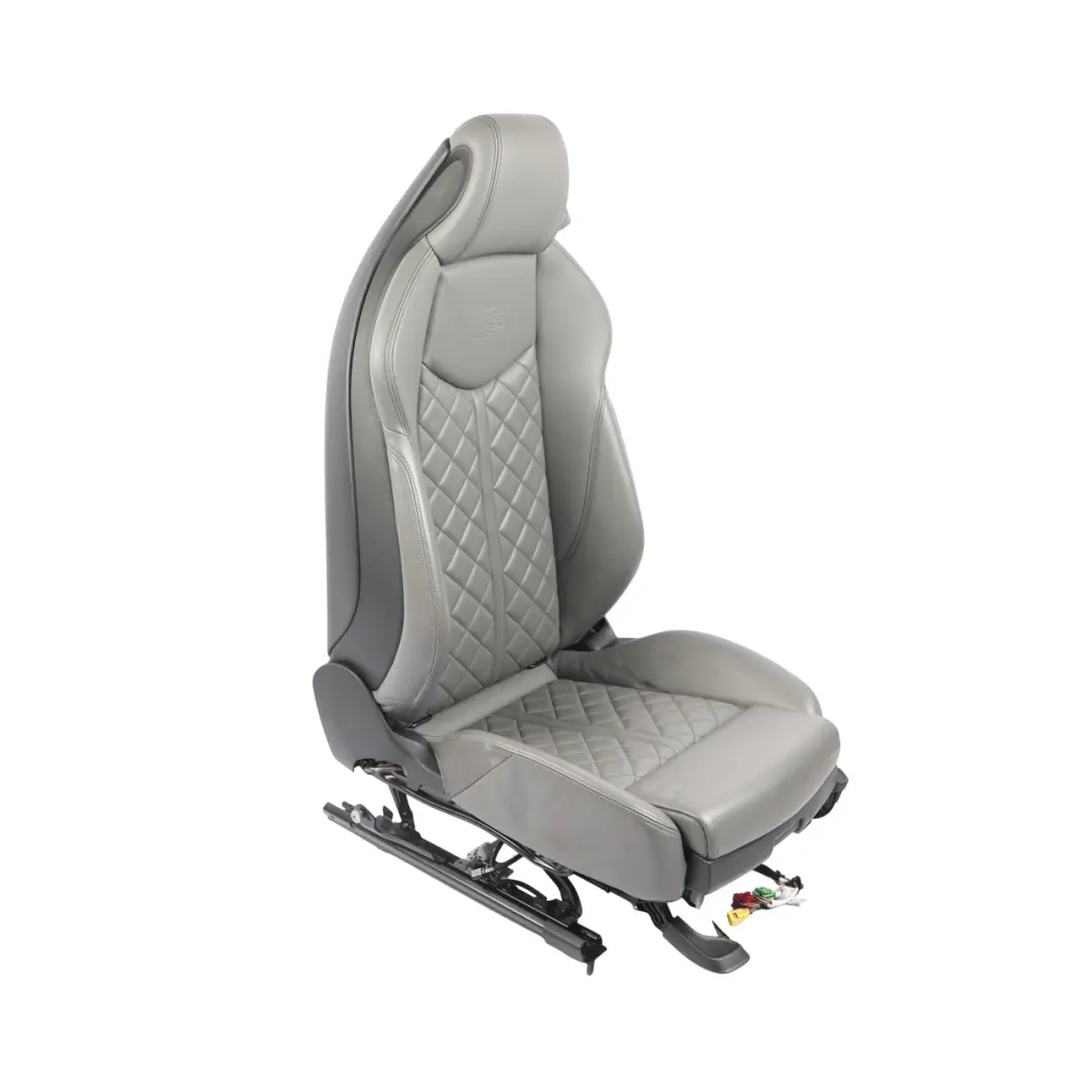 Audi TT FV S-Line Coupe Front Seat Heated Leather Rotor Grey Left N/S - SKU 8S8881805K-1 - Part number 8S8881805K
