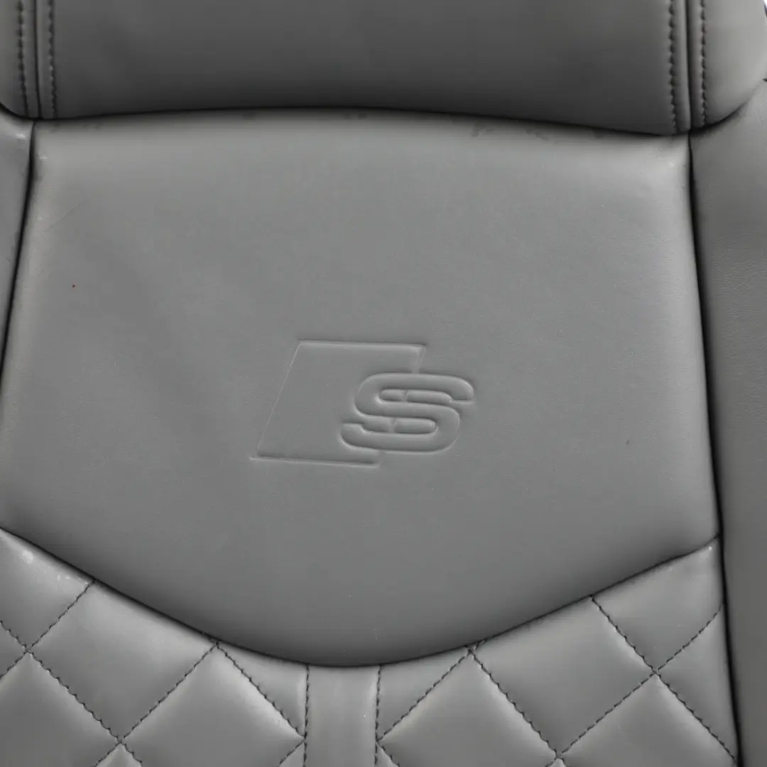 Audi TT FV S-Line Coupe Front Seat Heated Leather Rotor Grey Left N/S - SKU 8S8881805K-1 - Part number 8S8881805K