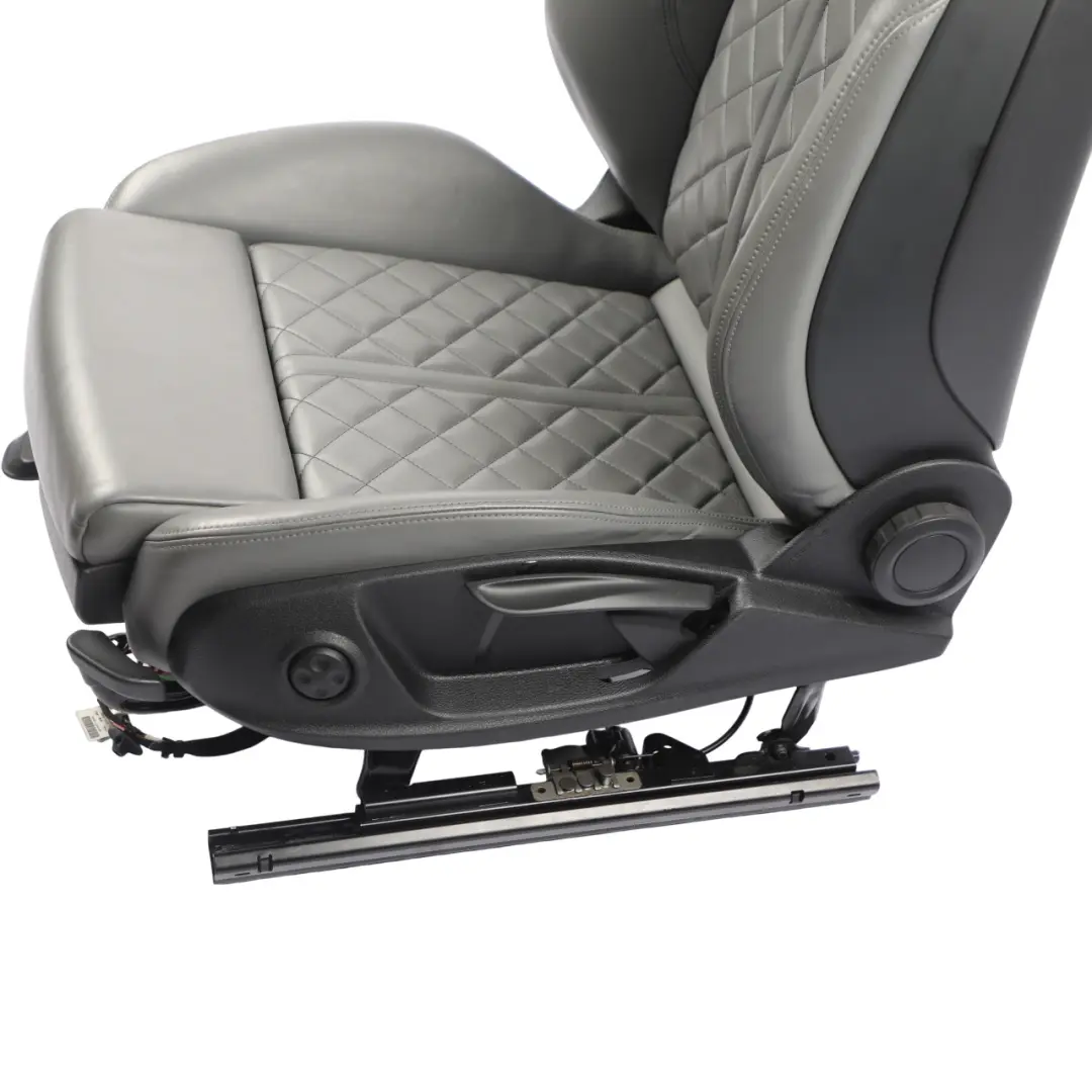 Audi TT FV S-Line Coupe Front Seat Heated Leather Rotor Grey Left N/S - SKU 8S8881805K-1 - Part number 8S8881805K