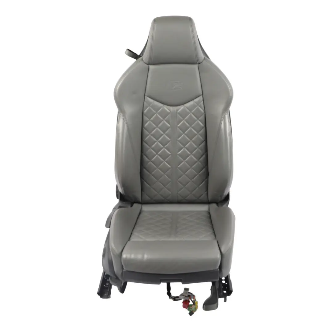 Audi TT FV S-Line Coupe Front Seat Heated Leather Rotor Grey Right O/S - SKU 8S8881806K-1 - Part number 8S8881806K