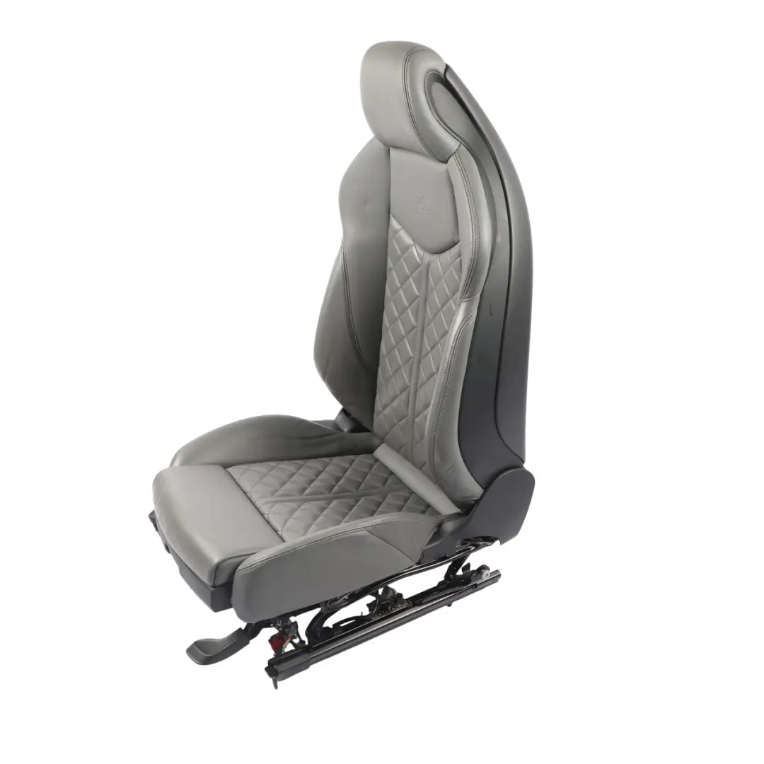 Audi TT FV S-Line Coupe Front Seat Heated Leather Rotor Grey Right O/S - SKU 8S8881806K-1 - Part number 8S8881806K