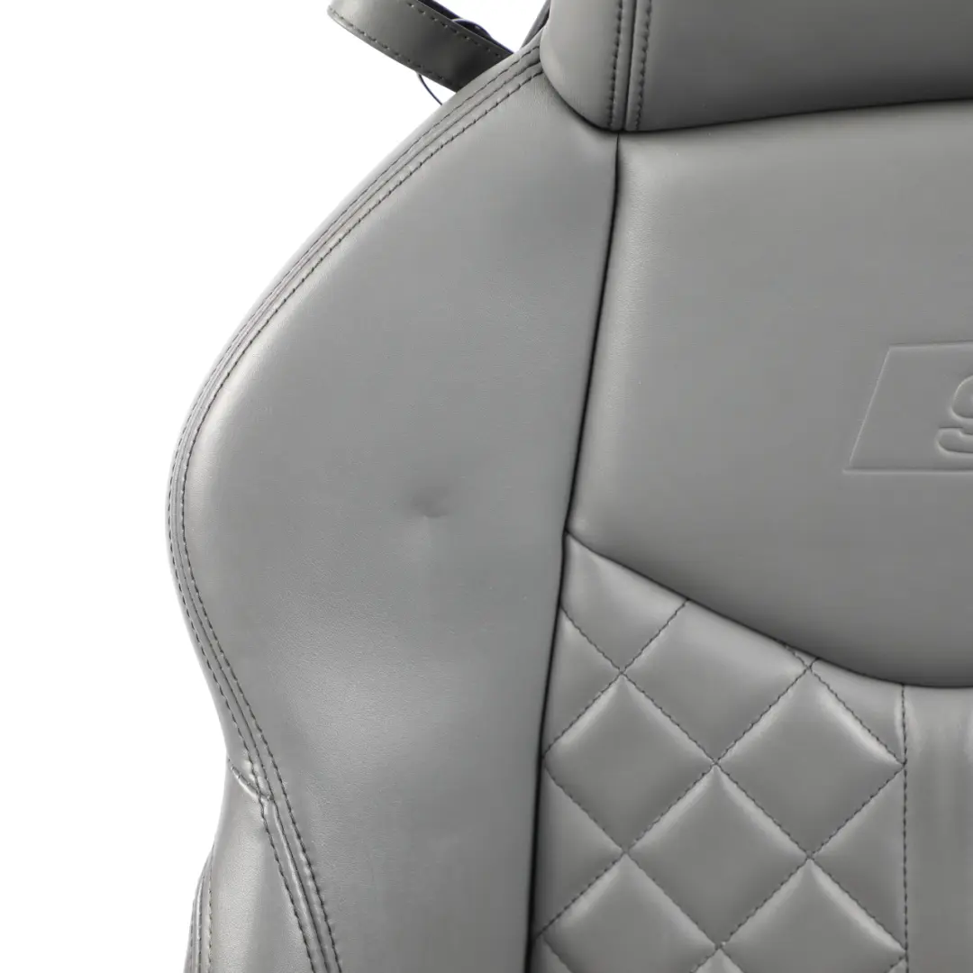Audi TT FV S-Line Coupe Front Seat Heated Leather Rotor Grey Right O/S - SKU 8S8881806K-1 - Part number 8S8881806K