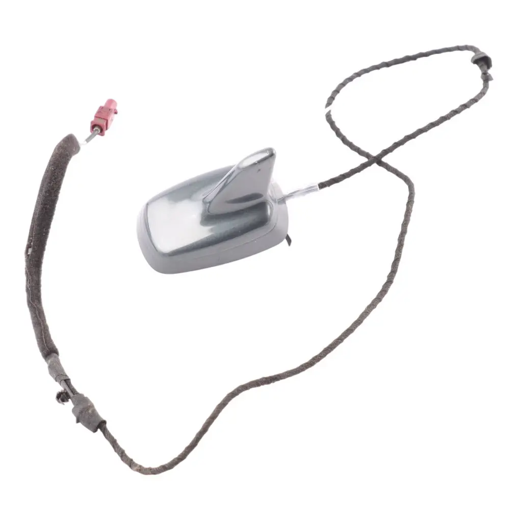 Audi A5 8T Antenna Amplifier Shark Fin Top Aerial Meteor Grey Pearl - Z7H 