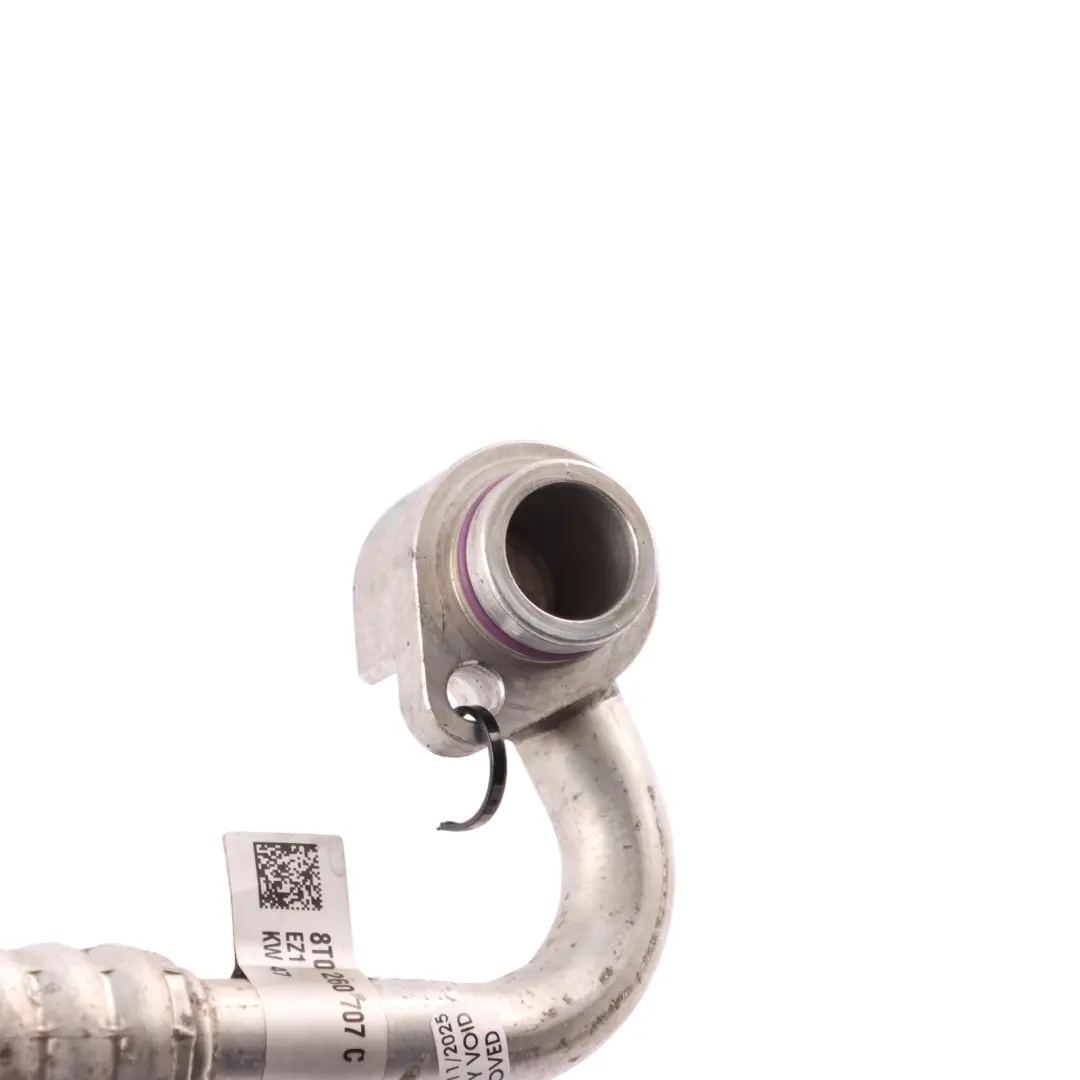 A/C Air Conditioning Compressor Pipe Hose to Audi A4 B8 A5 8T Q5 8R with Part number 8T0260707C Audi A4 B8 A5 8T Q5 8R A/C Air Conditioning Compressor Pipe Hose - SKU 8T0260707C - Part number 8T0260707C