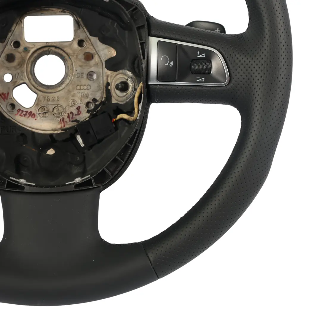 Kierownica NOWA Czarna Skóra Łopatki do Audi A5 8T o numerze 8T0419091B Audi A5 8T Kierownica NOWA Czarna Skóra Łopatki - SKU 8T0419091B-1 - Numer Części 8T0419091B