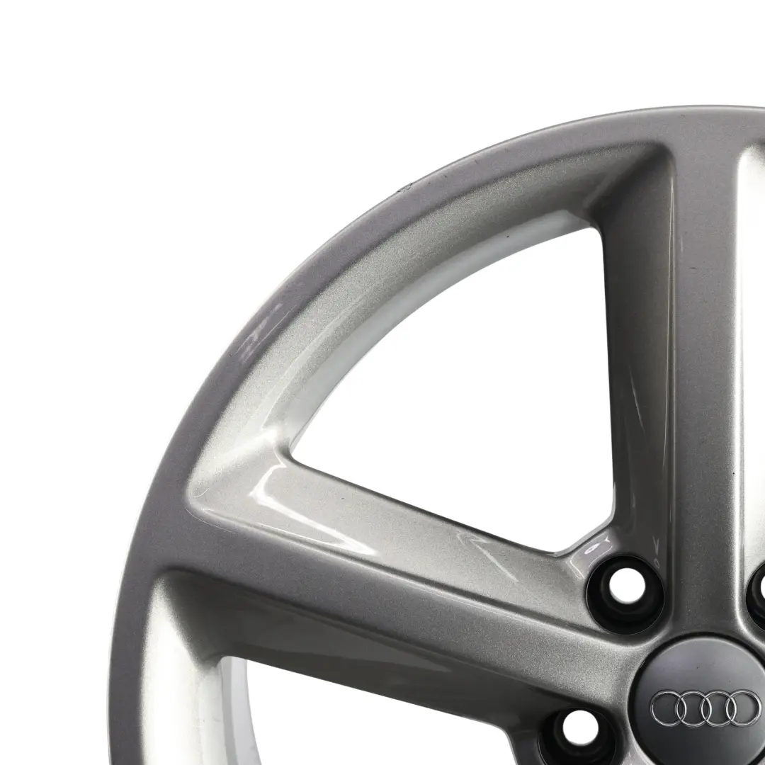 Audi A5 8T Alufelge 18" 8.5J ET:29 Le Mans Silber Sternspeiche - SKU 8T0601025M-1 - Teilenummer 8T0601025M