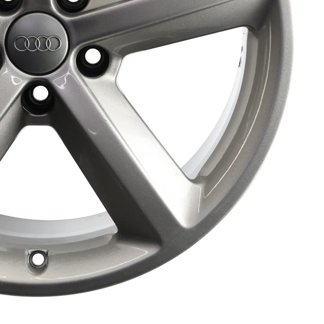 Audi A5 8T Cerchio In Lega 18" 8.5J ET:29 Le Mans Silver Star Spoke - SKU 8T0601025M-1 - Numero di parte 8T0601025M