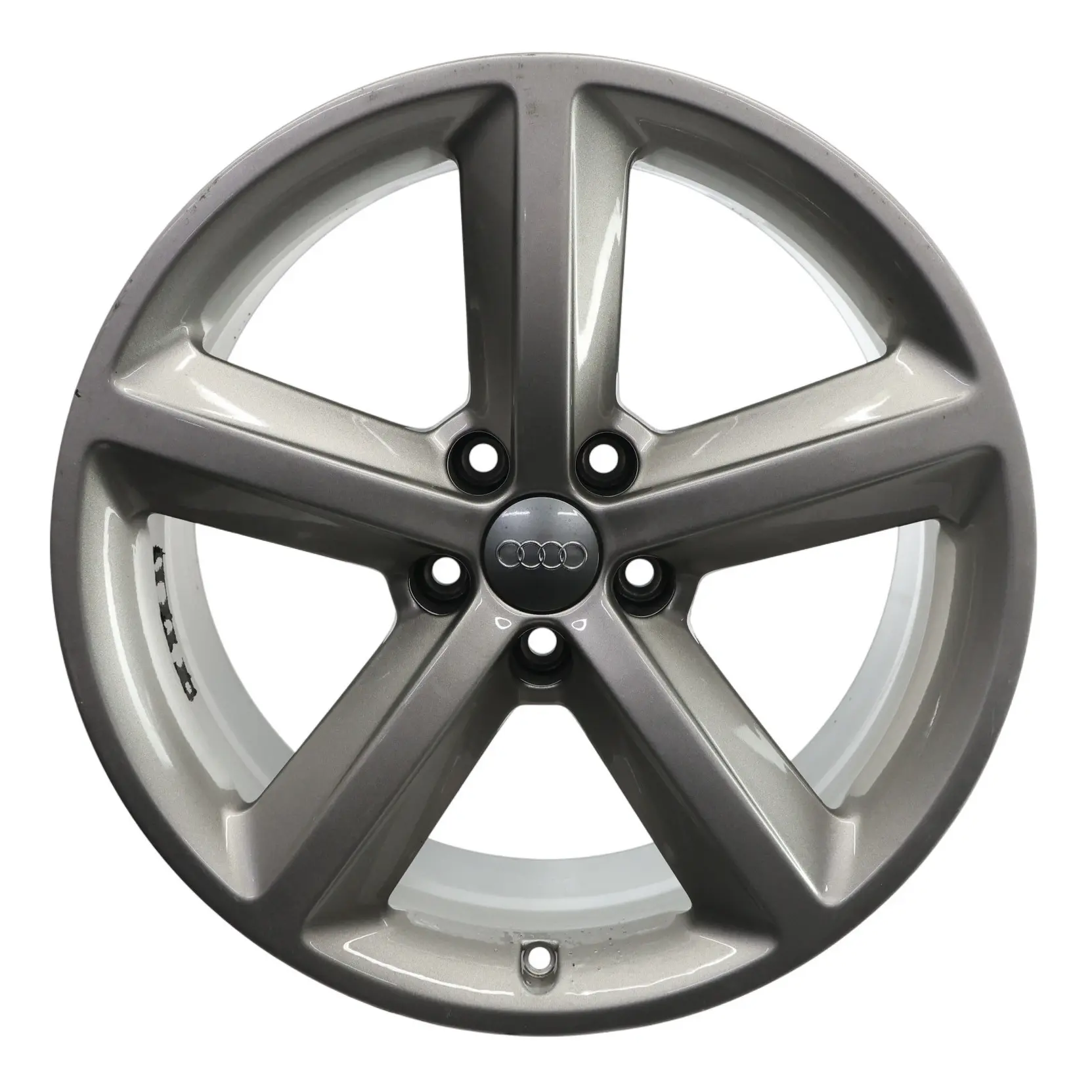 Audi A5 8T Wheel Alloy Rim 18" 8.5J ET:29 Le Mans Silver Star Spoke 8T0601025M