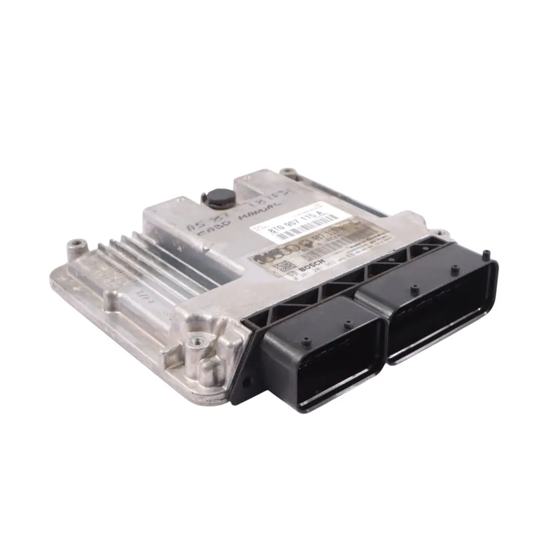 Audi A5 8T 1.8 TFSI CABD 170HP Calculateur Moteur ECU Manuel - SKU 8T0907115A - Numéro de pièce 8T0907115A