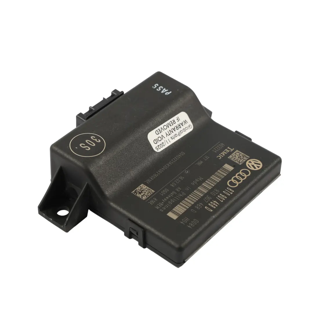 Audi A4 B8 A5 8T Gateway Interfaz Diagnóstico Control Módulo ECU 8T0907468R - SKU 8T0907468D - Número de pieza 8T0907468D