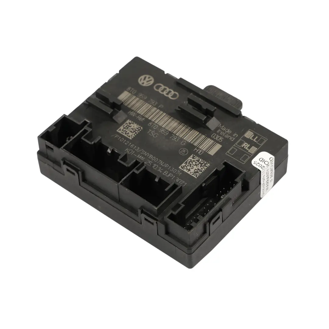 Audi A4 B8 A5 8T Módulo De Control De Puerta Delantera Lado Conductor - SKU 8T0959793P - Número de pieza 8T0959793P
