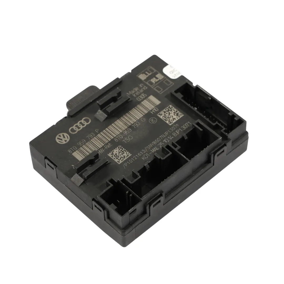 Module De Commande De Porte Avant Côté Conducteur pour Audi A4 B8 A5 8T à propos du numéro de pièce 8T0959793P Audi A4 B8 A5 8T Module De Commande De Porte Avant Côté Conducteur - SKU 8T0959793P - Numéro de pièce 8T0959793P