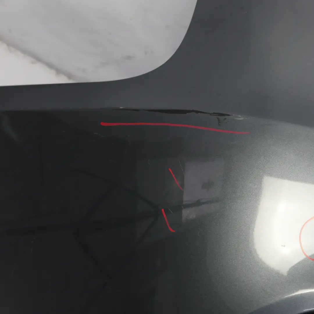 Audi A5 8T Sportback Rear Bumper Trim Panel Monsoon Grey Metallic - X7R - SKU 8T8807067C-MOG - Part number 8T8807067C