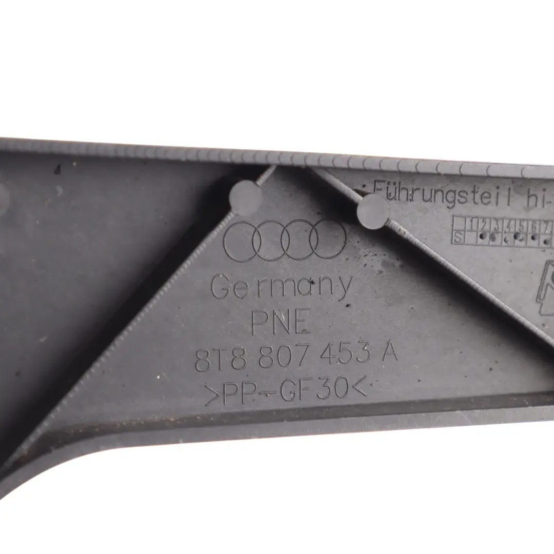 Audi A5 8T Support Fixation Pare-Chocs Arrière Gauche - SKU 8T8807453A - Numéro de pièce 8T8807453A