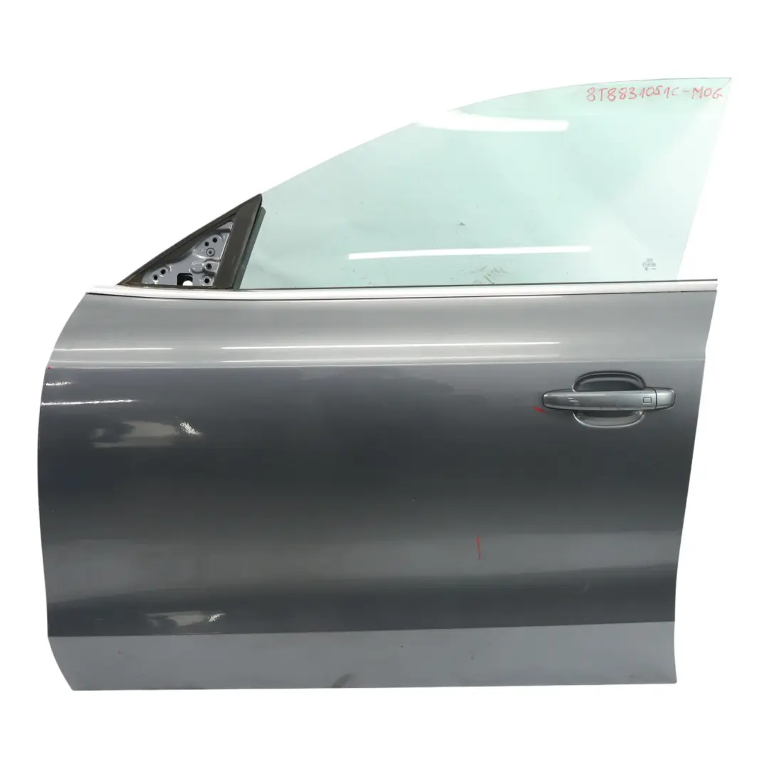 Sportback Door Front Left N/S Monsoon Grey Metallic - X7R to Audi A5 8T with Part number 8T8831051C Audi A5 8T Sportback Door Front Left N/S Monsoon Grey Metallic - X7R - SKU 8T8831051C-MOG - Part number 8T8831051C