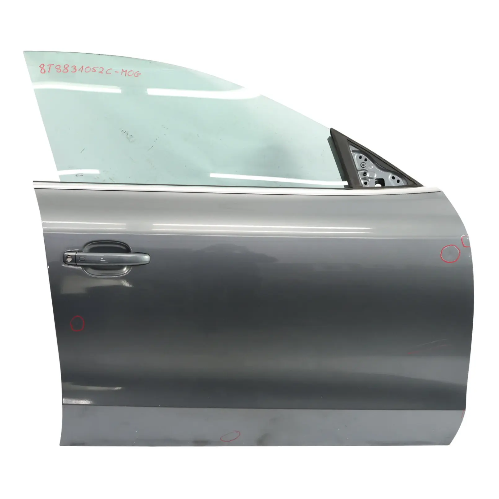 Audi A5 8T Sportback Porta Anteriore Destra Monsoon Grey Grigio - X7R