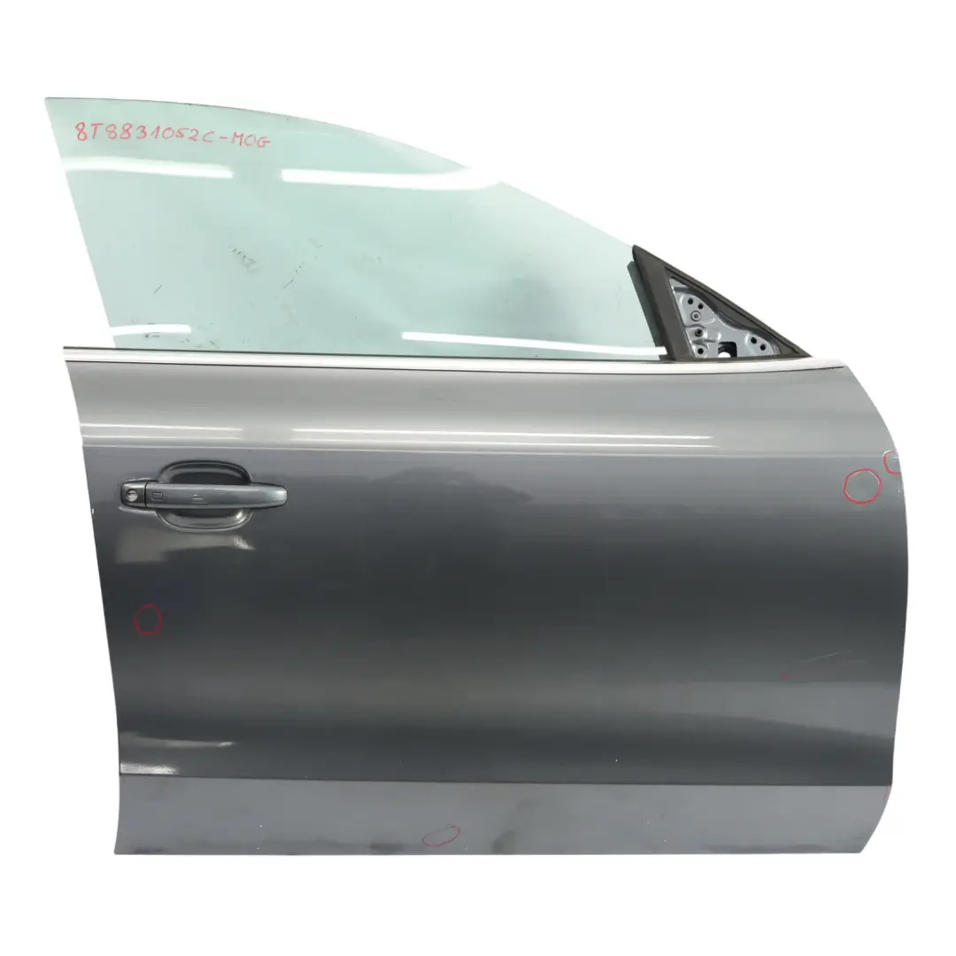 Audi A5 8T Sportback Tür Vorne Rechts Monsoon Grau Metallic - X7R - SKU 8T8831052C-MOG - Teilenummer 8T8831052C
