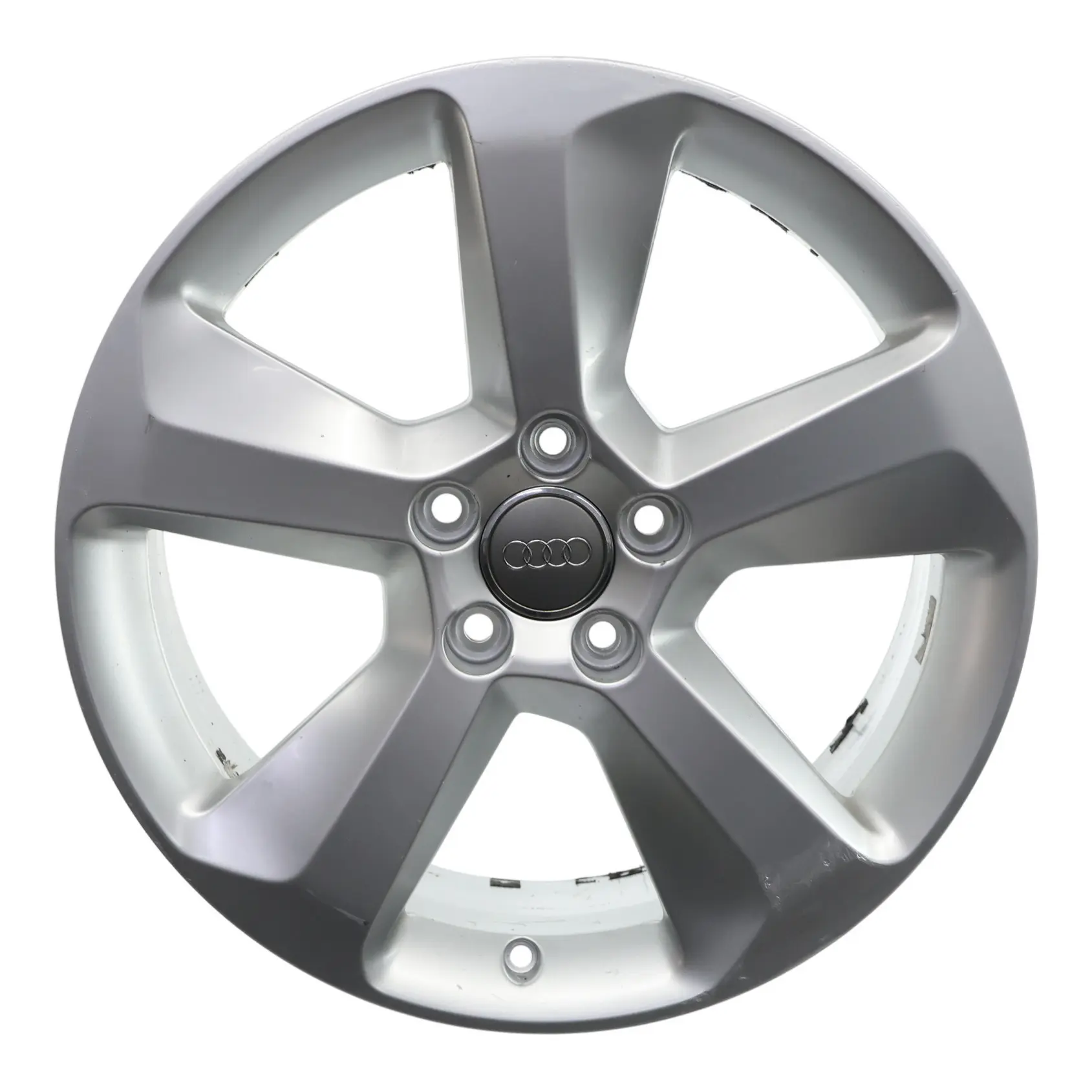 Audi Q3 8U Silver Wheel Alloy Rim 18" 7J ET:43 Star Spoke 8U0601025G