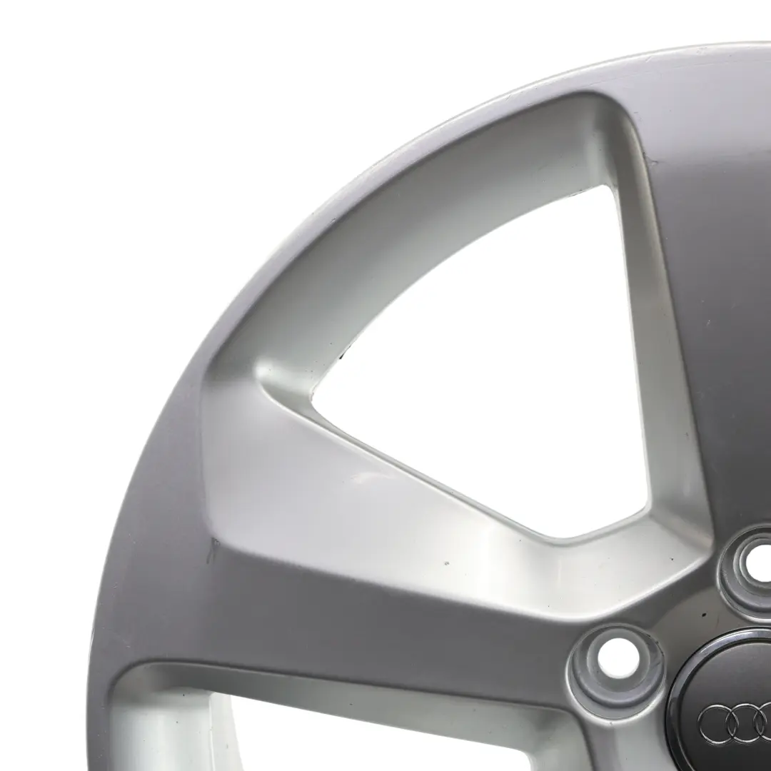 Audi Q3 8U Silver Wheel Alloy Rim 18" 7J ET:43 Star Spoke - SKU 8U0601025G-3 - Part number 8U0601025G