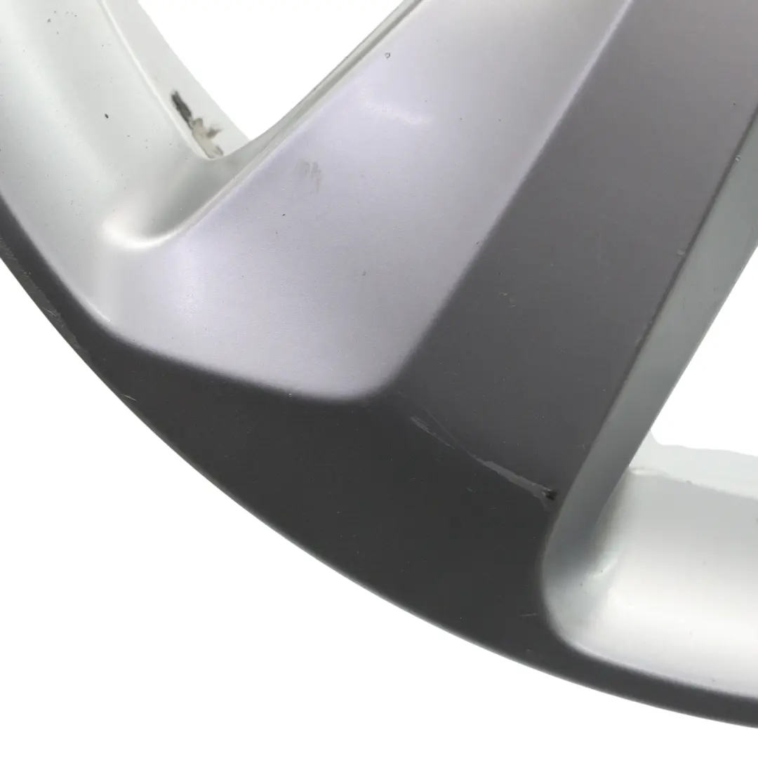 Audi Q3 8U Silver Wheel Alloy Rim 18" 7J ET:43 Star Spoke - SKU 8U0601025G-3 - Part number 8U0601025G