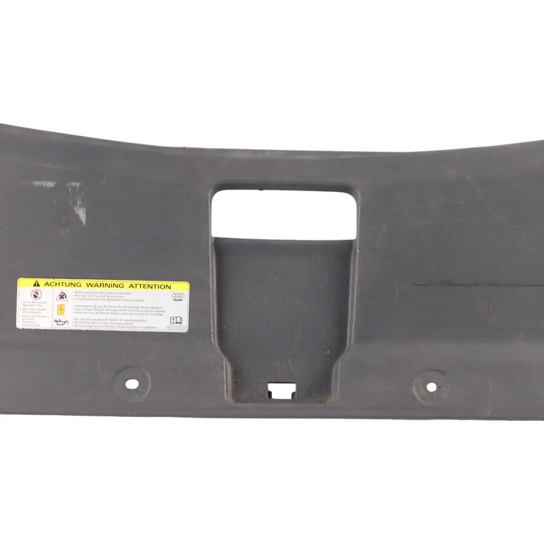 Audi Q3 8U Front Bumper Cover Radiator Trim Cover Panel - SKU 8U0807081B - Part number 8U0807081B