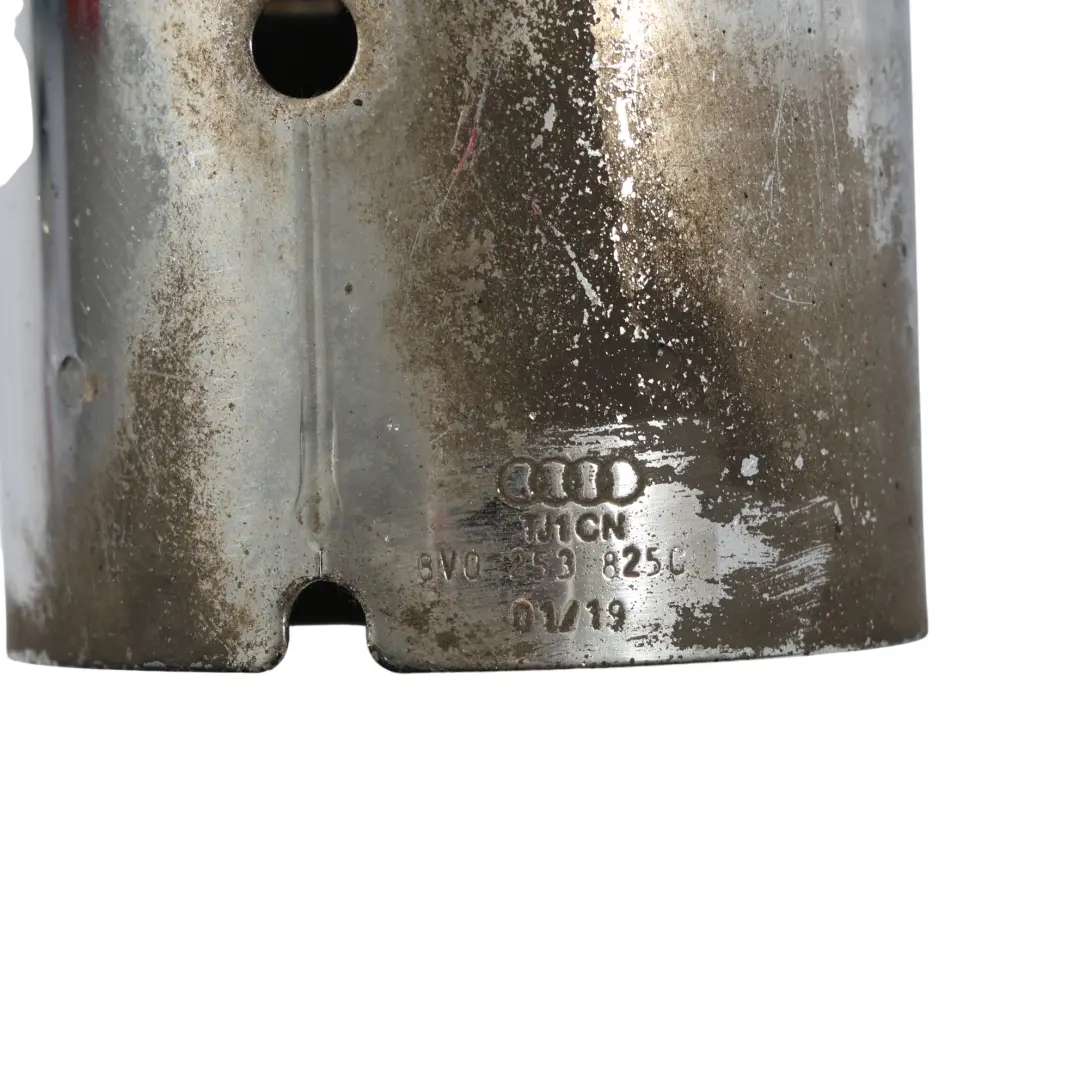 Audi S3 8V 2.0 TFSI Embout Échappement Chromé Gauche - SKU 8V0253825C - Numéro de pièce 8V0253826C