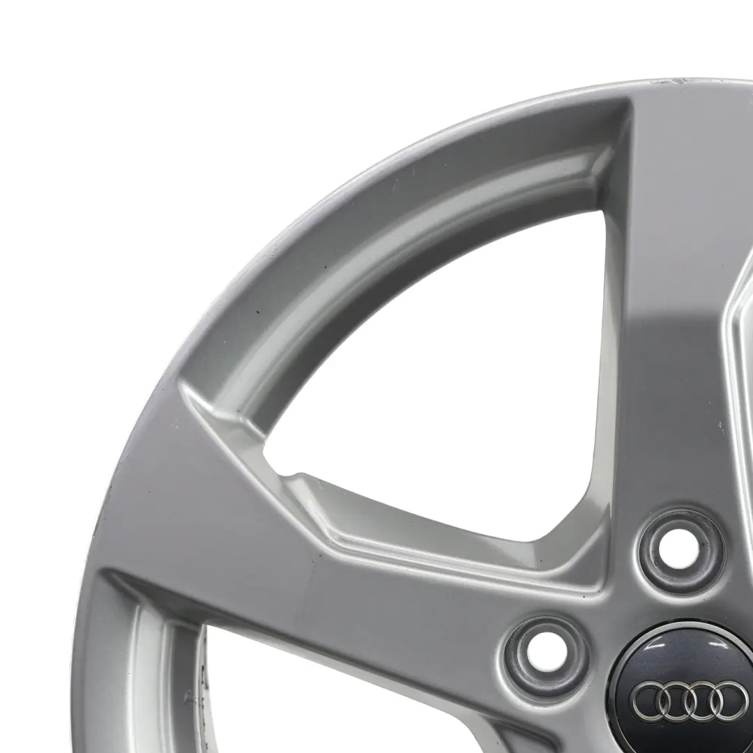 Audi A3 8V Argento Cerchio in lega 17" ET:51 7,5J Star Spoke - SKU 8V0601025CT-1 - Numero di parte 8V0601025CT