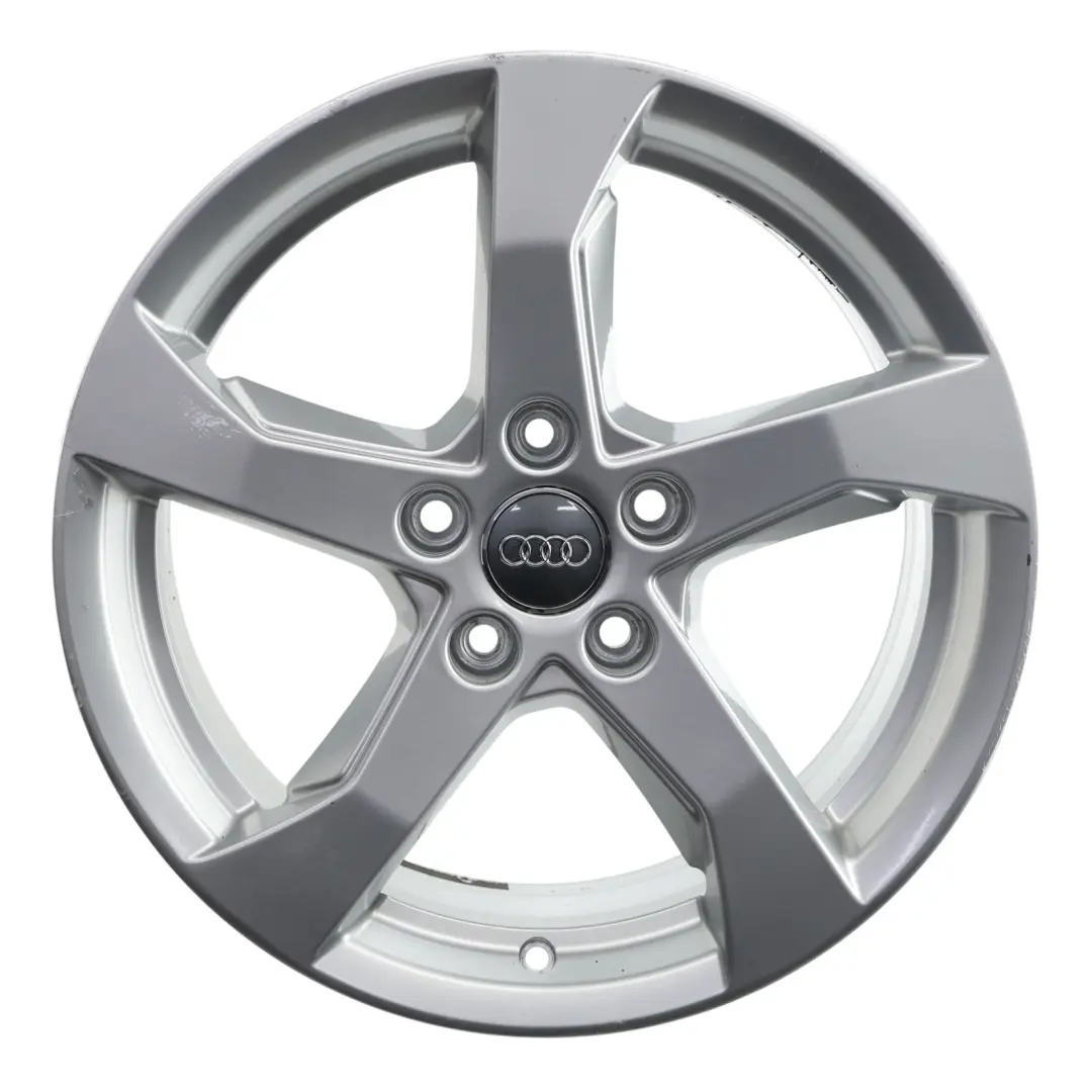 Audi A3 8V Silver Wheel Alloy Rim 17" ET:51 7,5J Star Spoke - SKU 8V0601025CT-3 - Part number 8V0601025CT