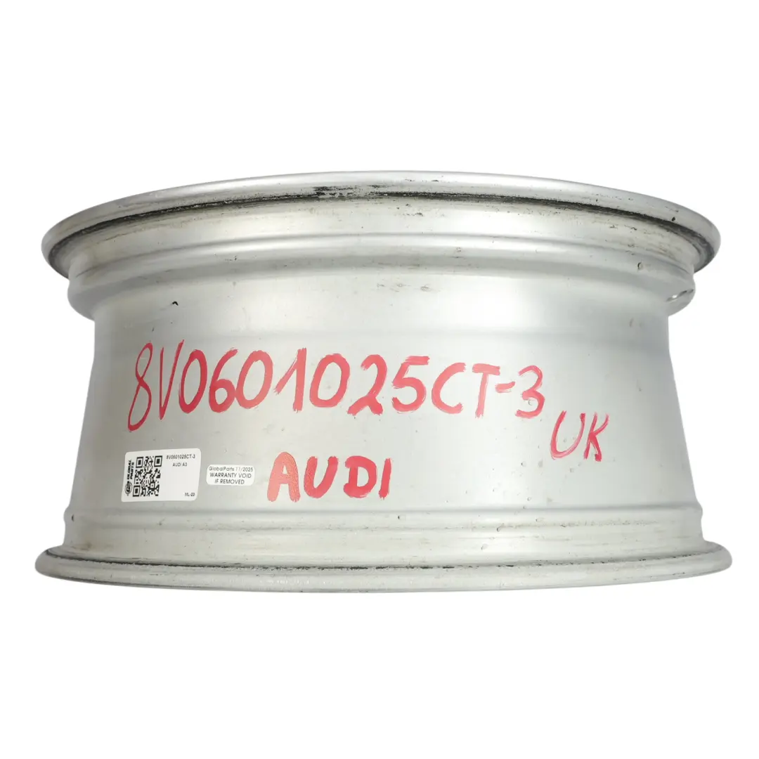 Audi A3 8V Silver Wheel Alloy Rim 17" ET:51 7,5J Star Spoke - SKU 8V0601025CT-3 - Part number 8V0601025CT