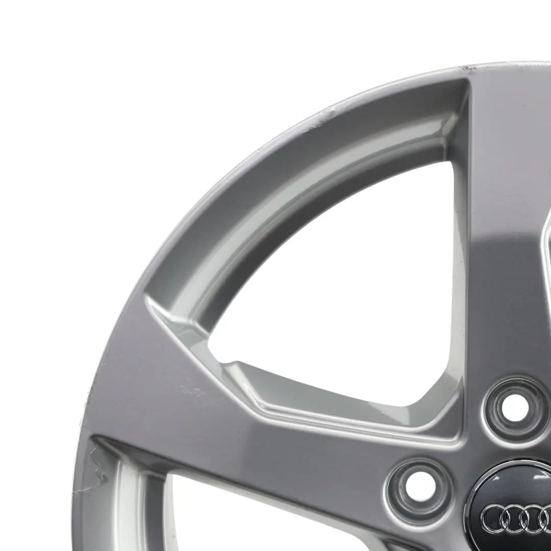 Audi A3 8V Silver Wheel Alloy Rim 17" ET:51 7,5J Star Spoke - SKU 8V0601025CT-3 - Part number 8V0601025CT