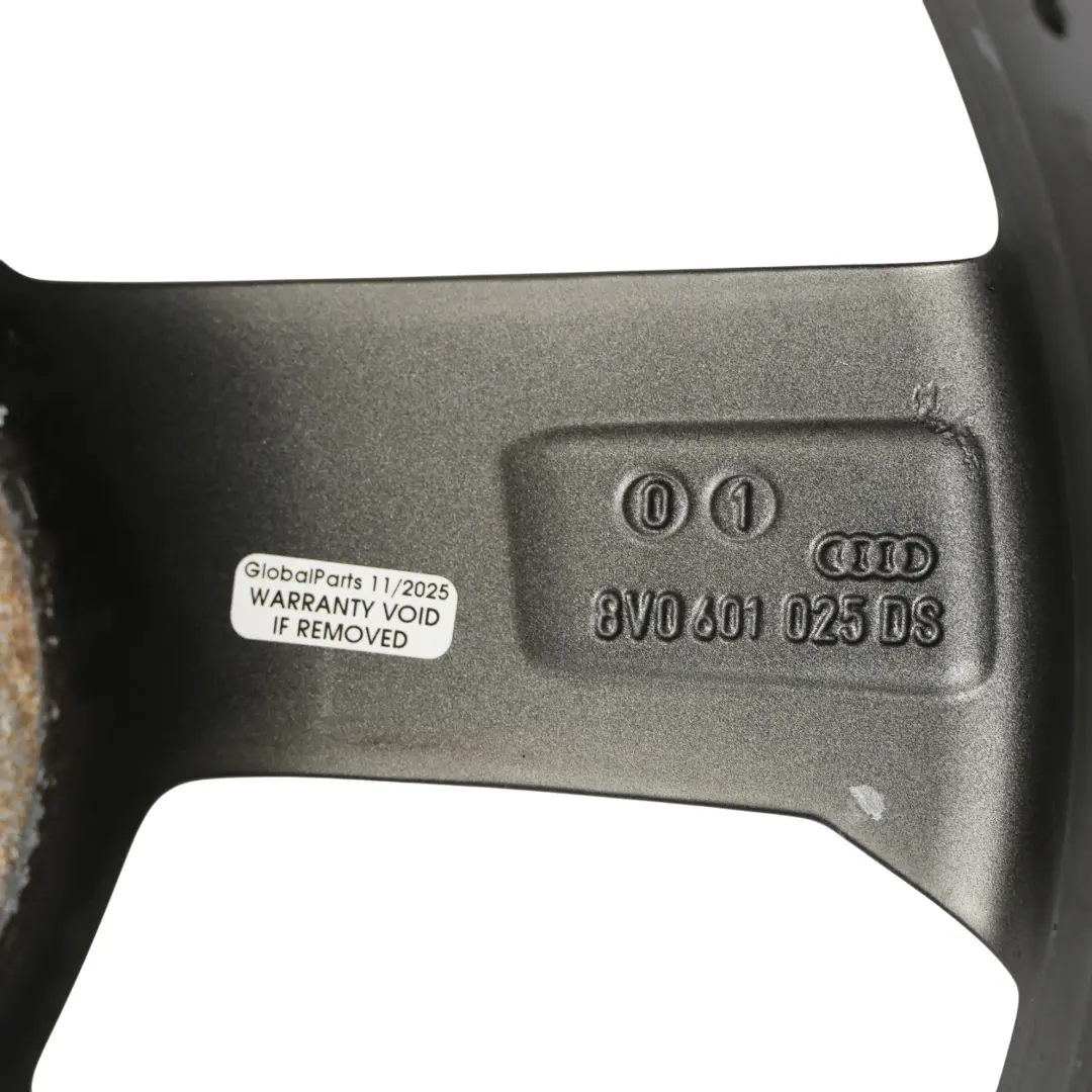 Audi A3 8V Turbine Cerchio In Lega 18" ET:51 7,5J - SKU 8V0601025DS-2 - Numero di parte 8V0601025DS