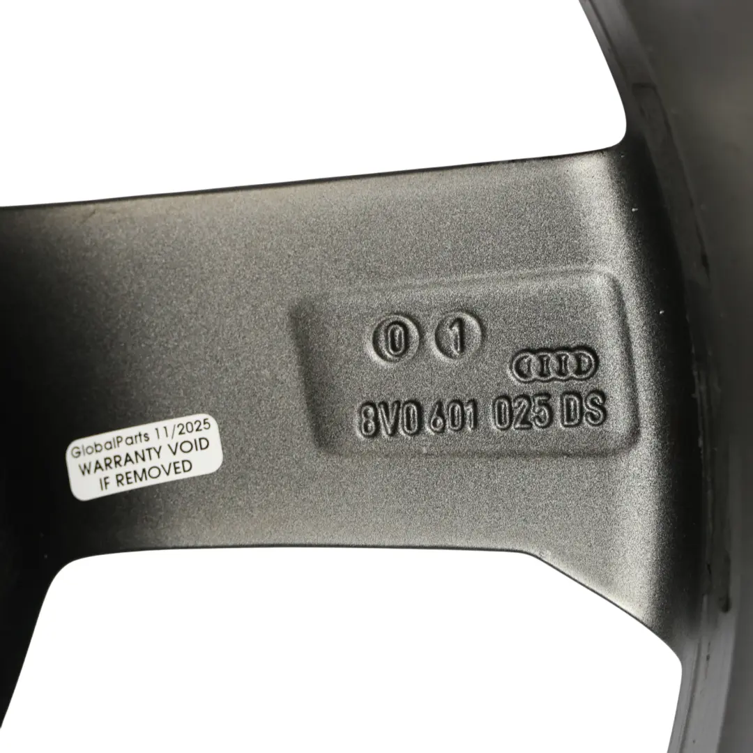 Audi A3 8V Wheel Rim Alloy Turbine 18" ET:51 7,5J - SKU 8V0601025DS-4 - Part number 8V0601025DS