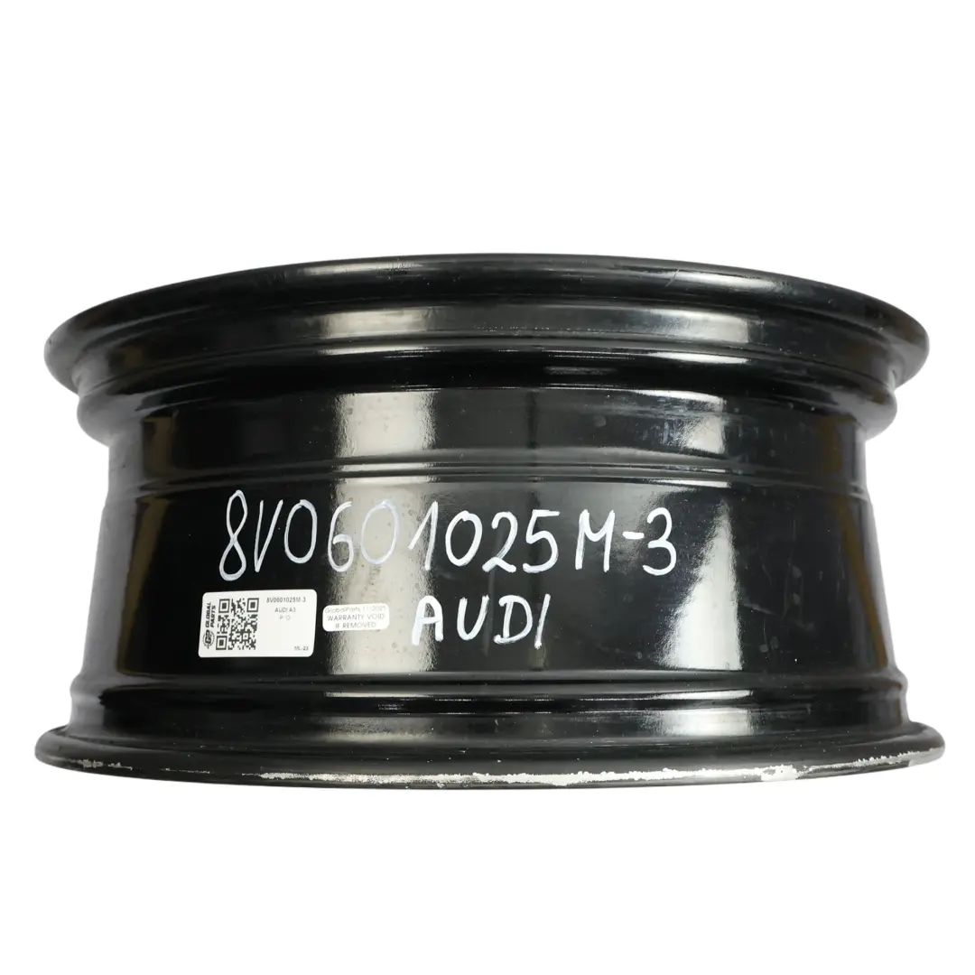 Audi A3 8V Schwarz Leichtmetallfelge Alufelge 18" ET:51 7,5J - SKU 8V0601025M-3 - Teilenummer 8V0601025M