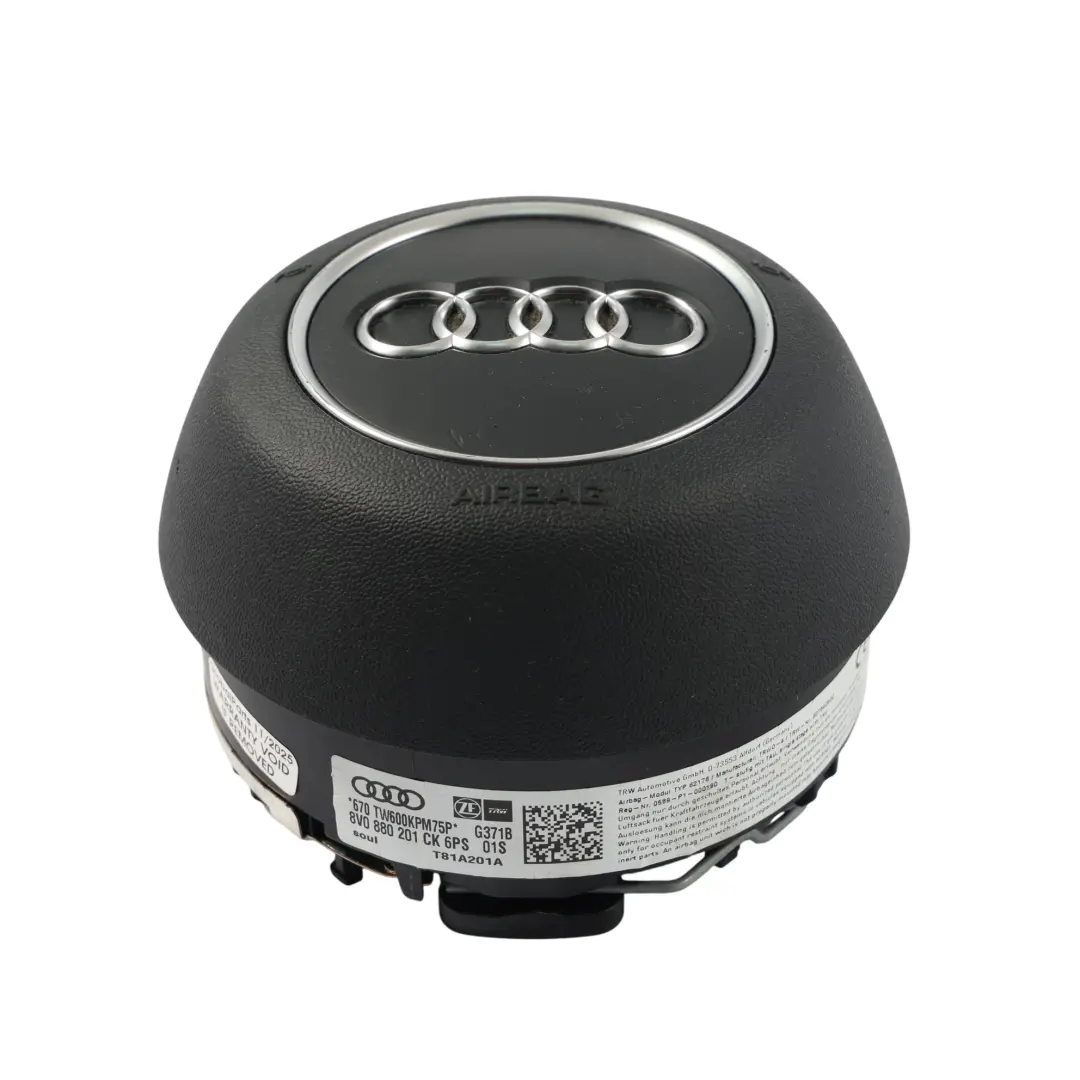 Audi A3 S3 RS3 8V Module Commande Pneumatique Volant Côté Conducteur - SKU 8V0880201CK - Numéro de pièce 8V0880201CK